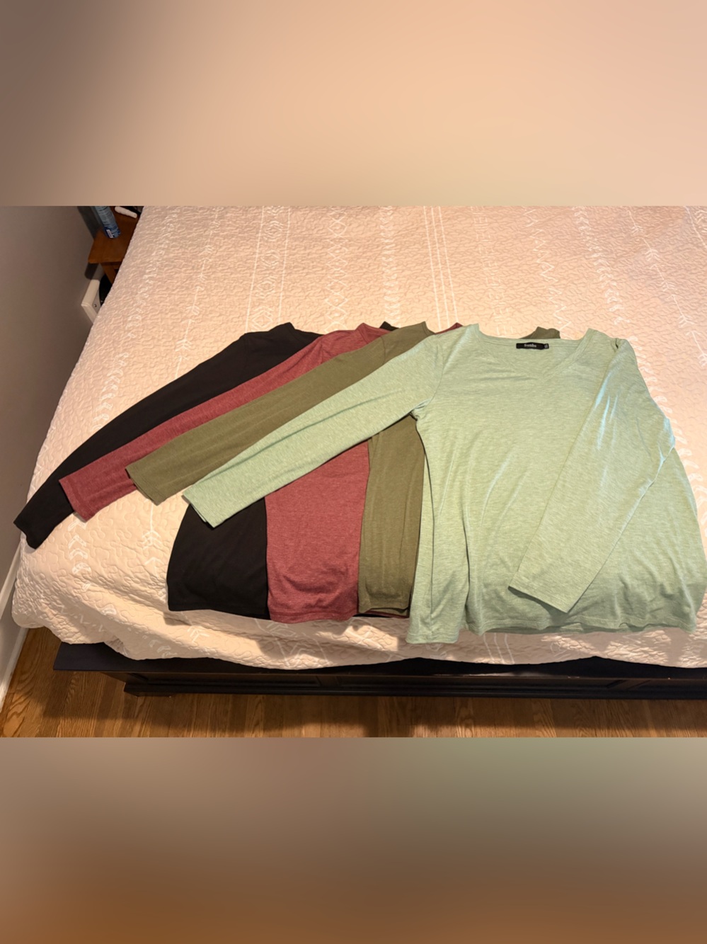 4-Basic Long-Sleeve Tees XL